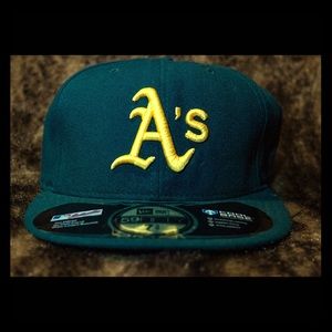 Authentic New Era Oakland A’s Fitted Hat